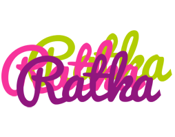 Ratka flowers logo