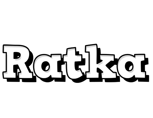 Ratka snowing logo