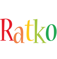Ratko birthday logo