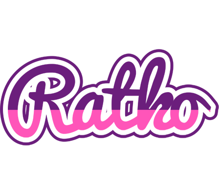 Ratko cheerful logo