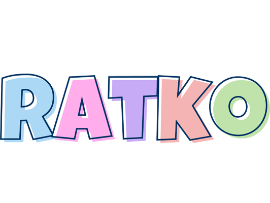 Ratko pastel logo