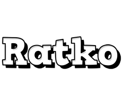 Ratko snowing logo