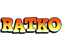 Ratko sunset logo