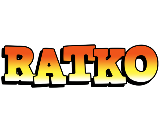Ratko sunset logo