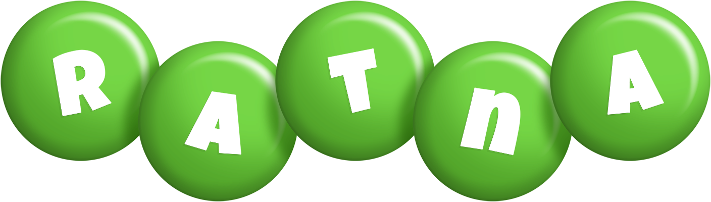 Ratna candy-green logo