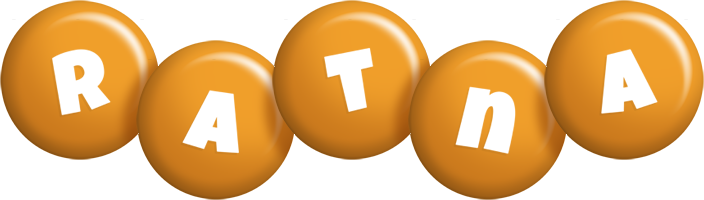 Ratna candy-orange logo