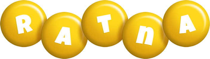 Ratna candy-yellow logo