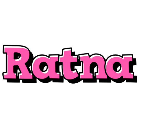 Ratna girlish logo