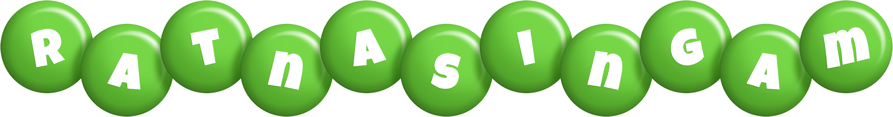 Ratnasingam candy-green logo