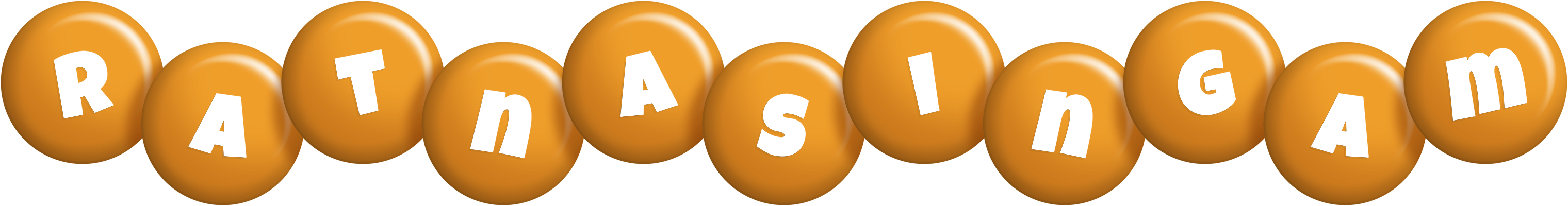 Ratnasingam candy-orange logo