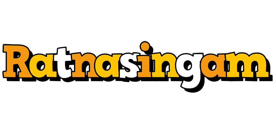 Ratnasingam cartoon logo