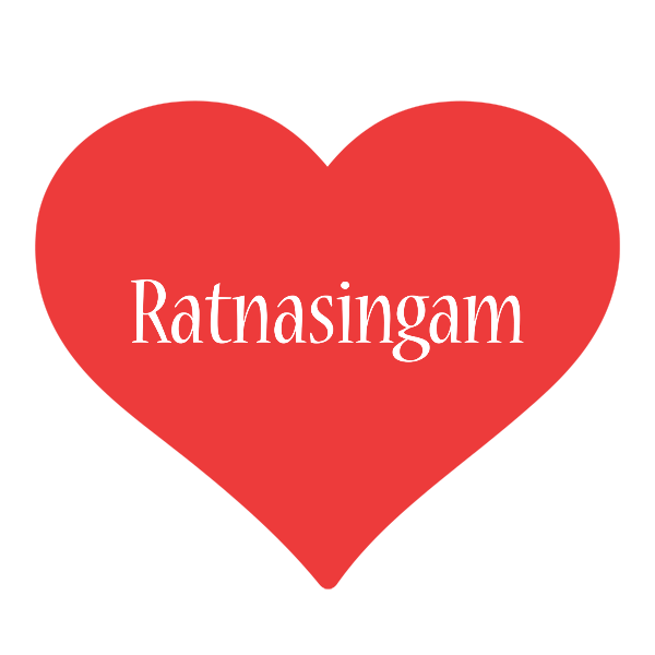 Ratnasingam love logo