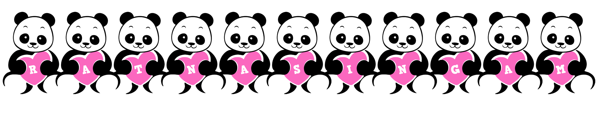 Ratnasingam love-panda logo
