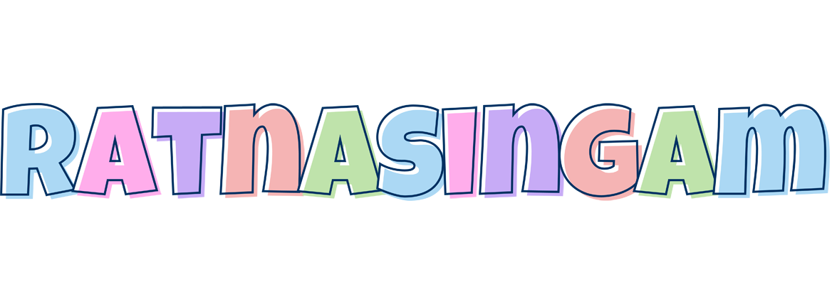 Ratnasingam pastel logo