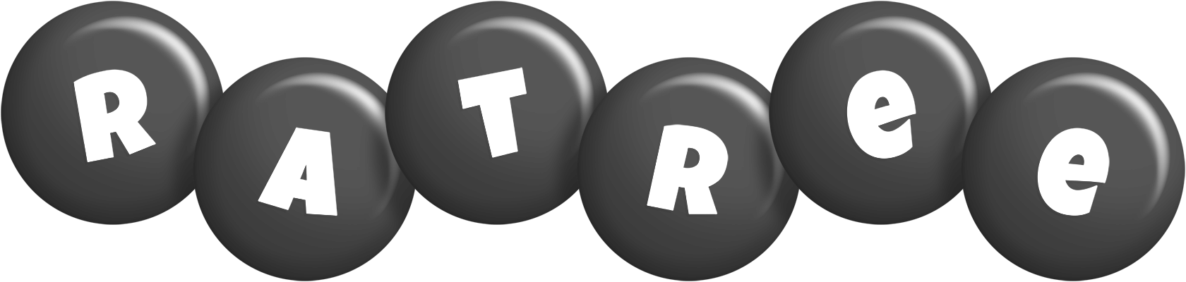 Ratree candy-black logo