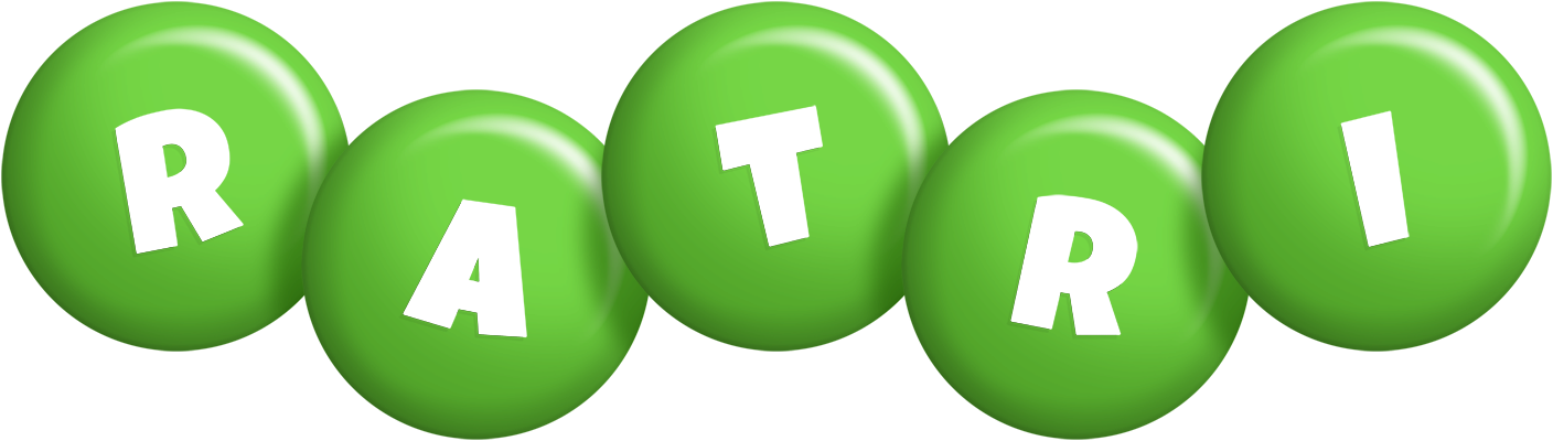 Ratri candy-green logo