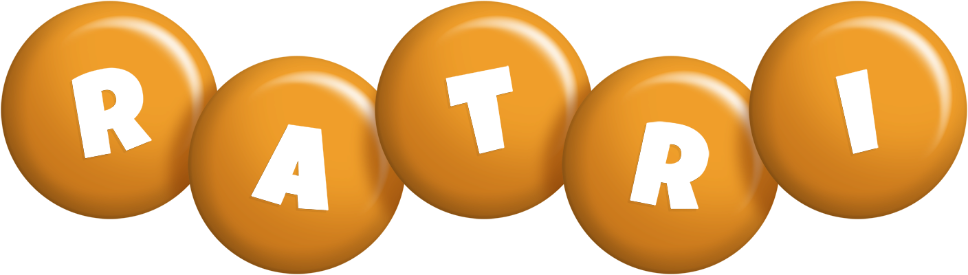 Ratri candy-orange logo