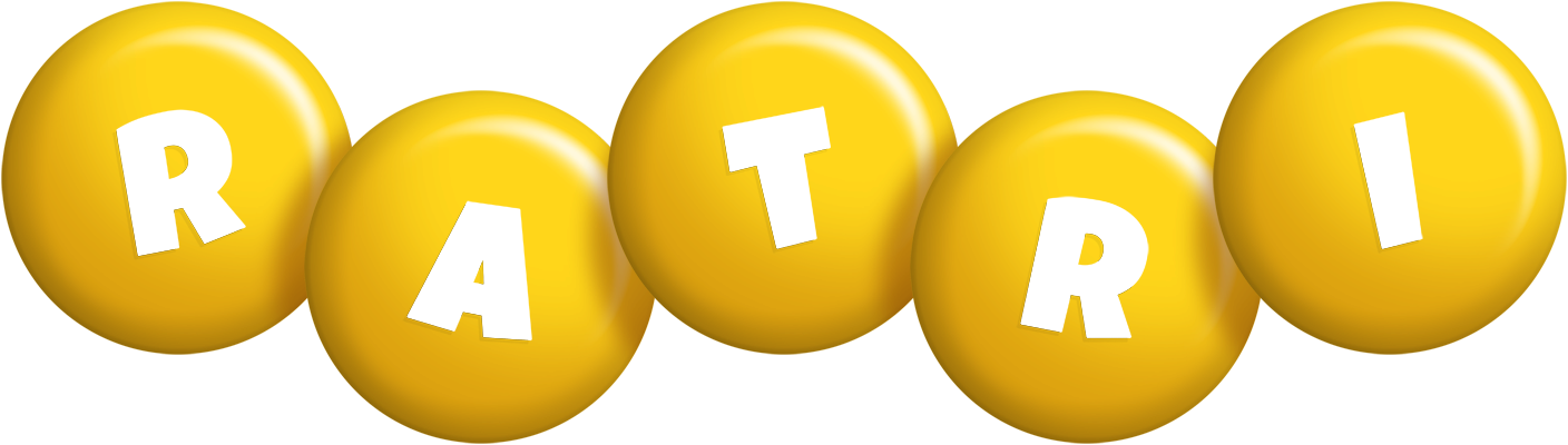 Ratri candy-yellow logo