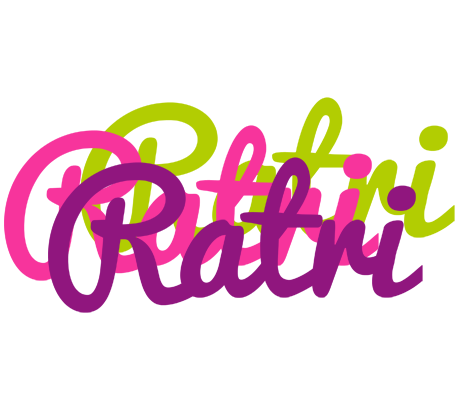 Ratri flowers logo
