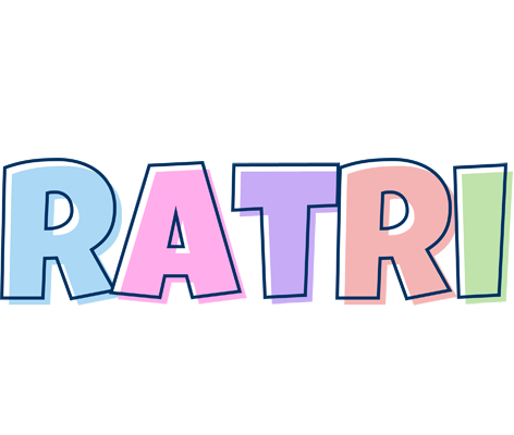 Ratri pastel logo