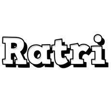 Ratri snowing logo