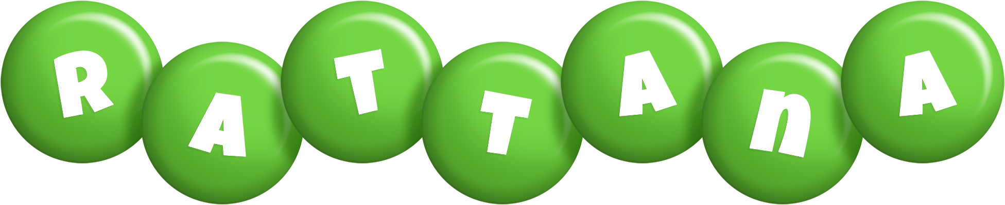 Rattana candy-green logo