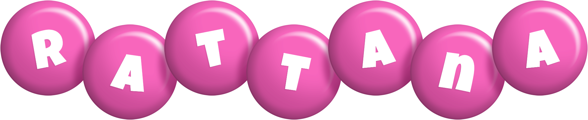Rattana candy-pink logo