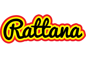 Rattana flaming logo