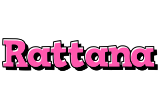 Rattana girlish logo