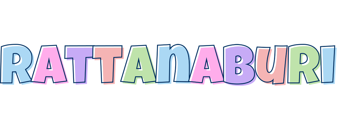 Rattanaburi pastel logo