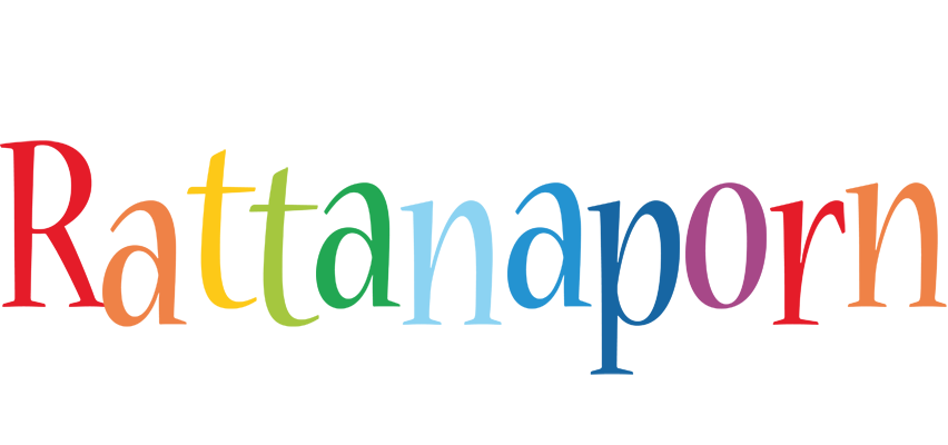 Rattanaporn birthday logo