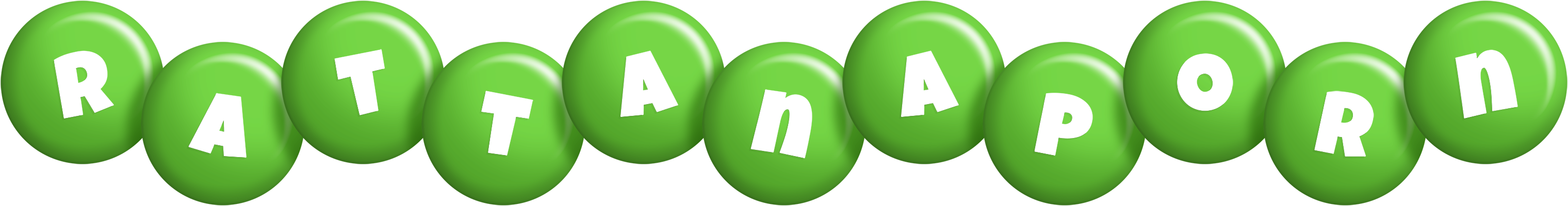 Rattanaporn candy-green logo