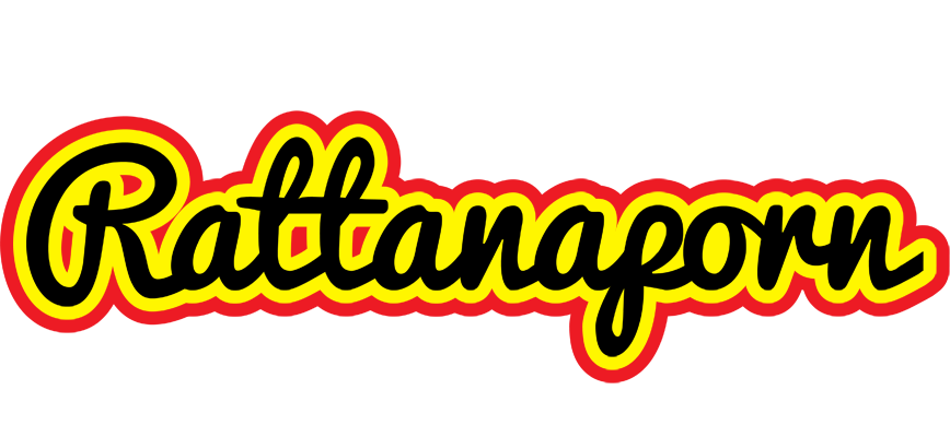 Rattanaporn flaming logo