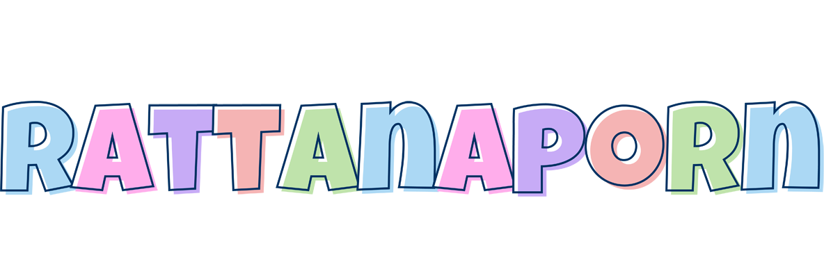 Rattanaporn pastel logo