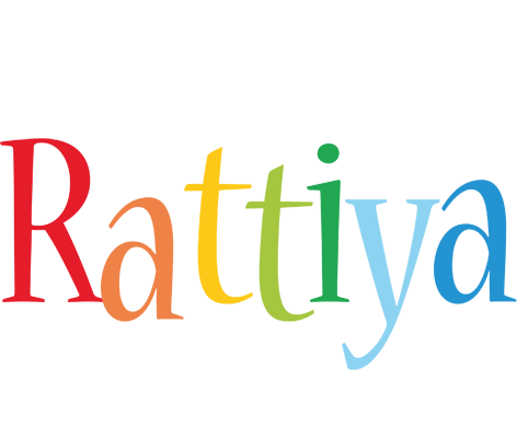 Rattiya birthday logo