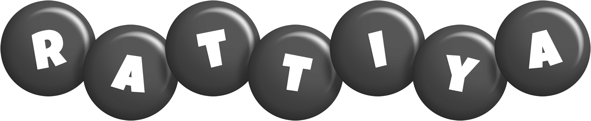 Rattiya candy-black logo