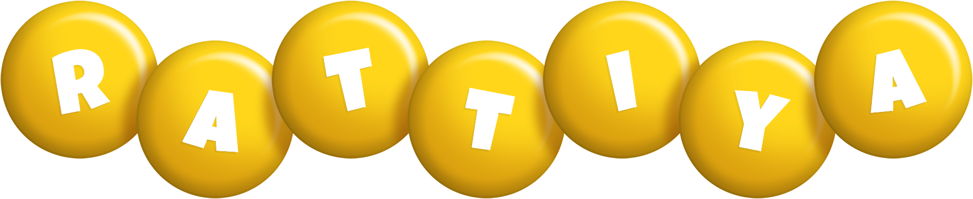 Rattiya candy-yellow logo