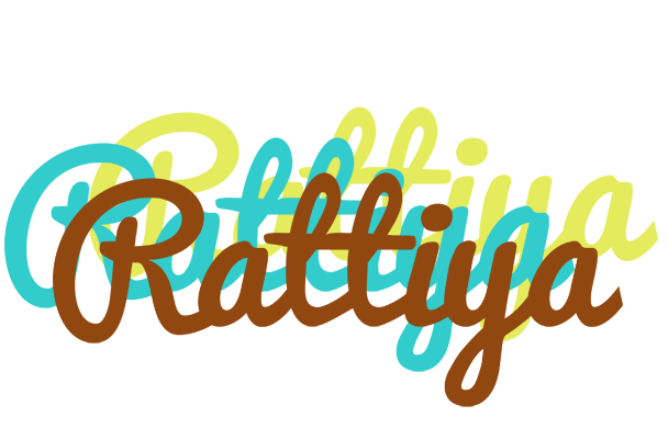 Rattiya cupcake logo