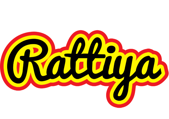 Rattiya flaming logo