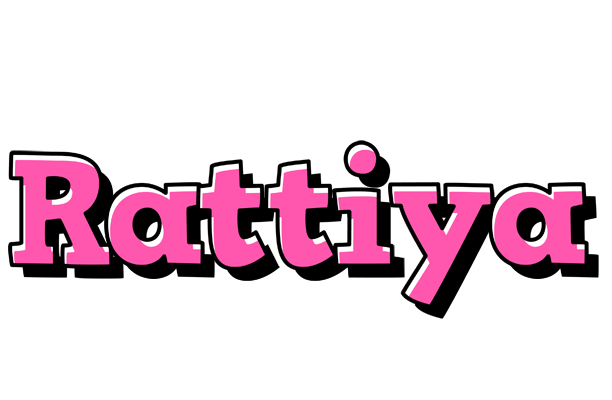 Rattiya girlish logo