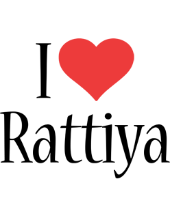 Rattiya i-love logo