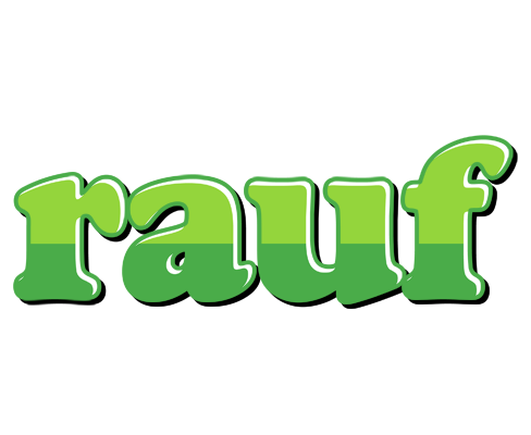 Rauf apple logo