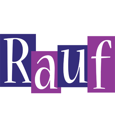 Rauf autumn logo