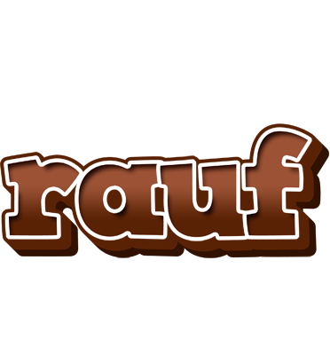 Rauf brownie logo