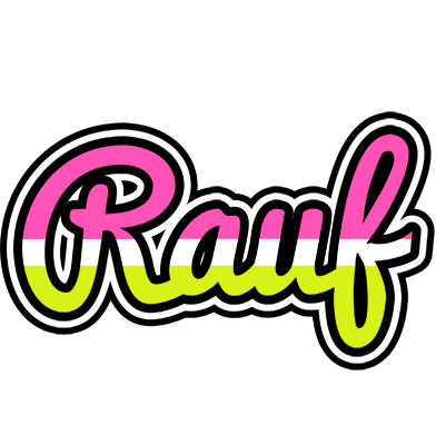 Rauf candies logo