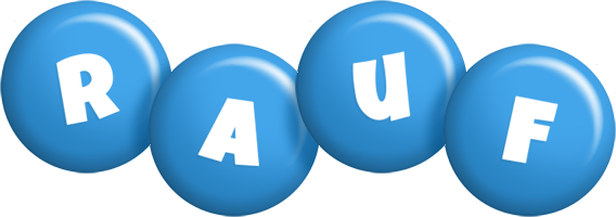 Rauf candy-blue logo