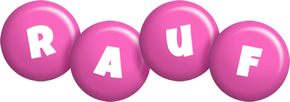 Rauf candy-pink logo