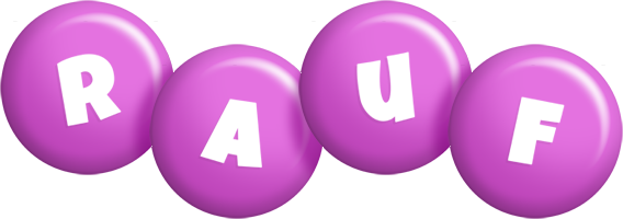 Rauf candy-purple logo