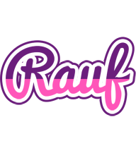 Rauf cheerful logo
