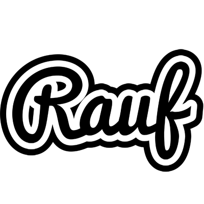 Rauf chess logo